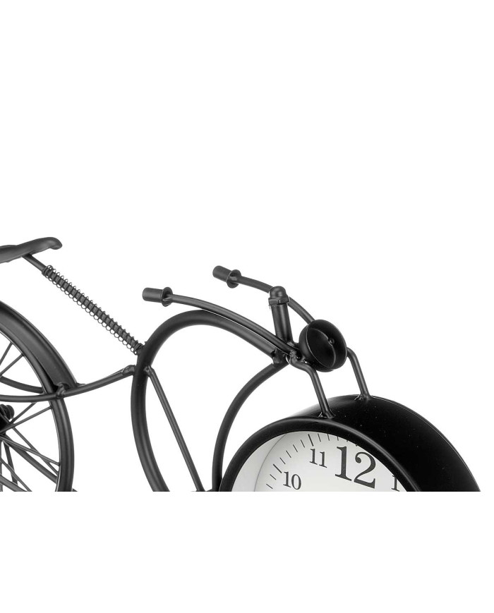 RELOJ FORJA BICICLETA NEGRO 19,5CM