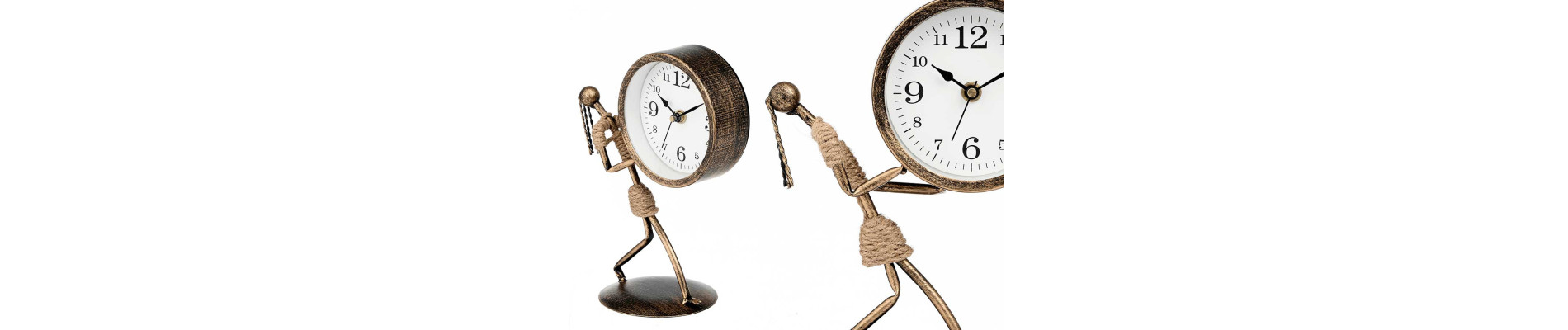 RELOJ FORJA BICICLETA 37CM