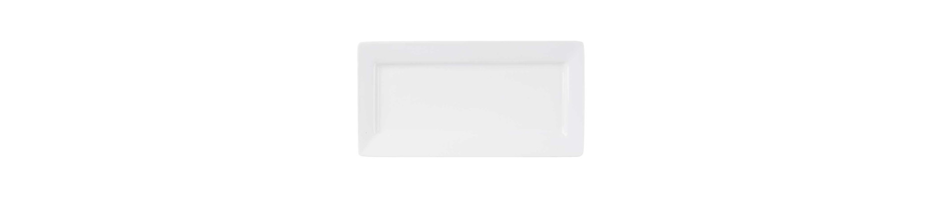 BANDEJA PORCELANA RECTANGULAR 40,7 CM
