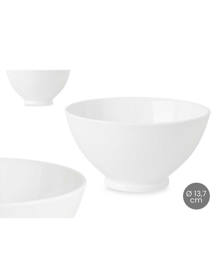 BOWL PORCELANA CON PIE 13,7 CM