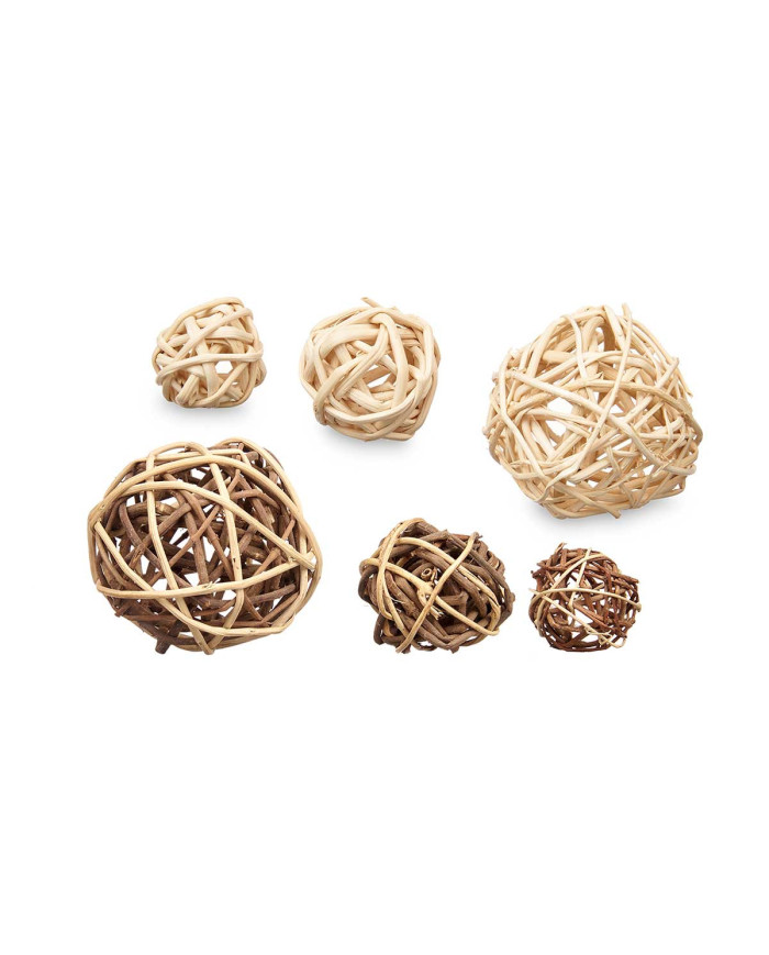 SET 24 BOLAS DECORACION 2 MODELOS SURT
