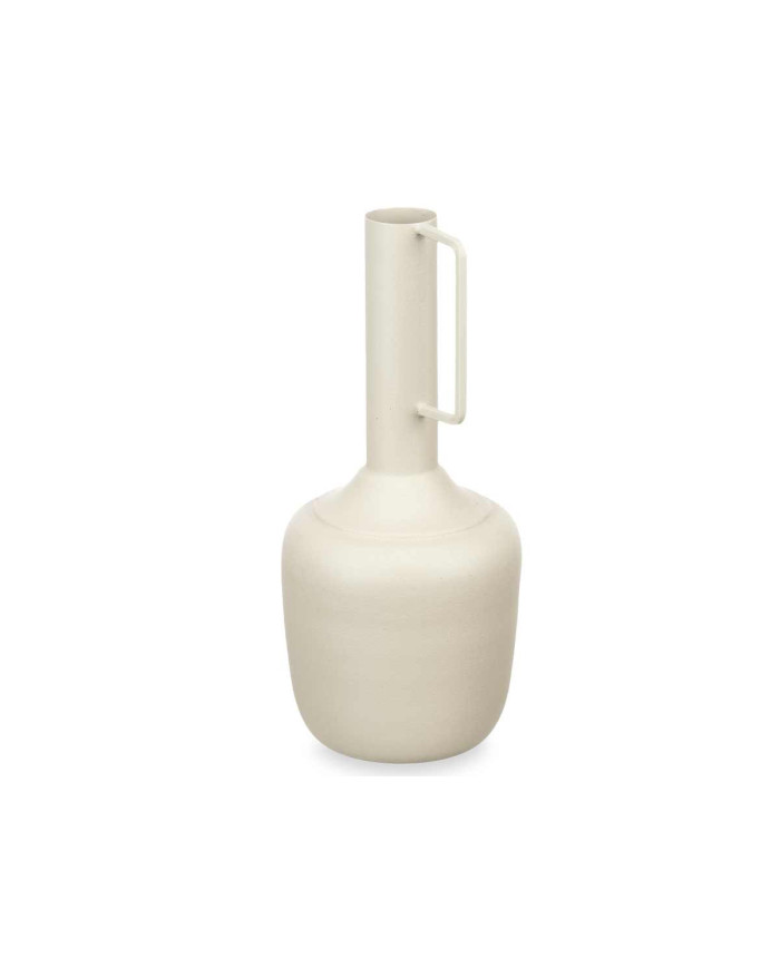 JARRON ACERO ASA RECTANGULAR CREMA PASTEL