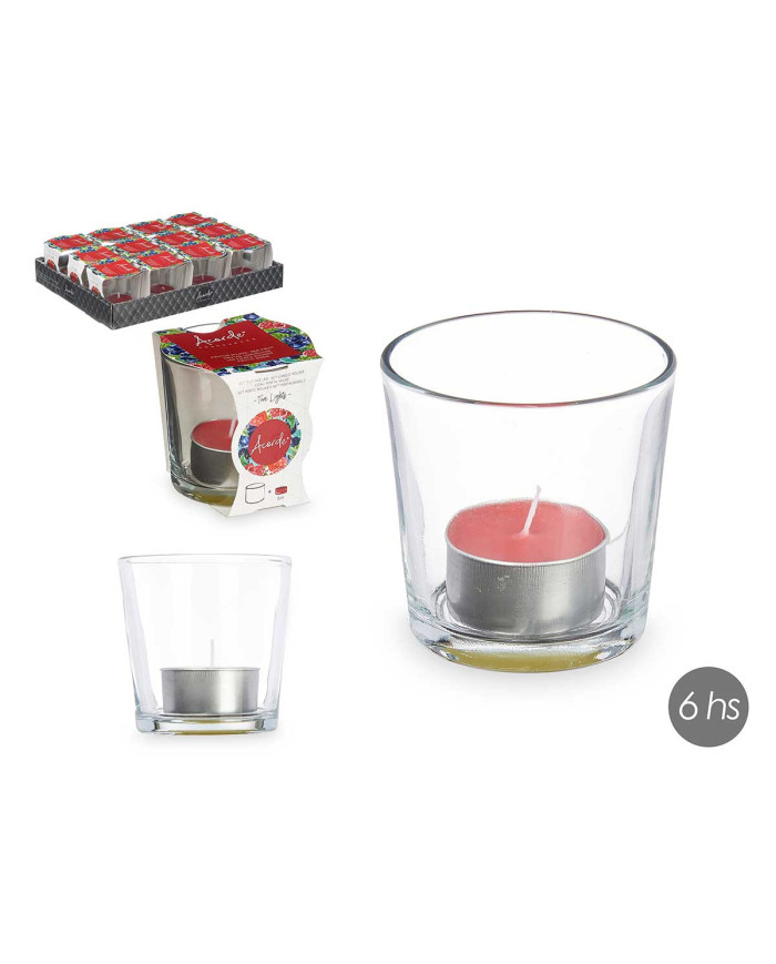 PORTAVELA TEALIGHT FRUTOS ROJOS 6 HORAS