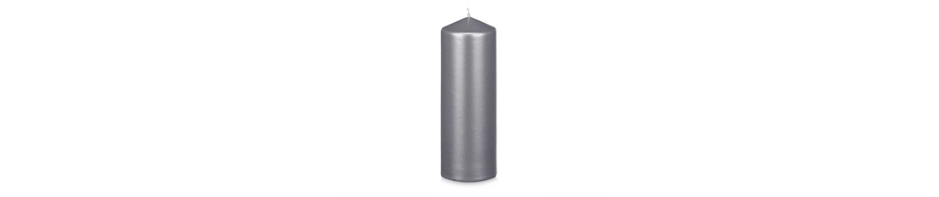 VELA TACO PLATA 20CM