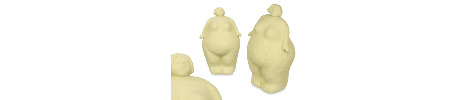 FIGURA MUJER FIRME PEQ TEJA