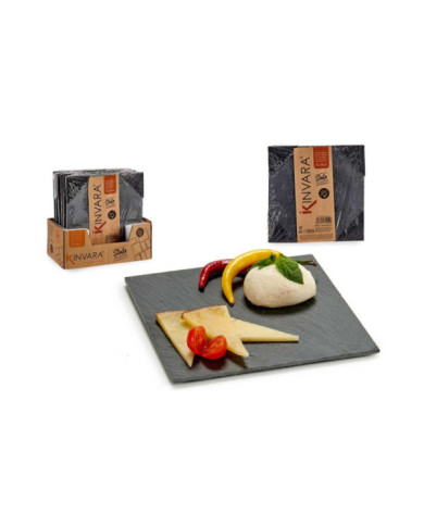PIZARRA APERITIVO CUADRADA 20X20CM