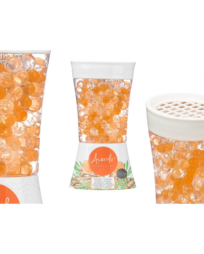 AMBIENTADOR BOLA GEL 150GR JENGIBRE NARANJA